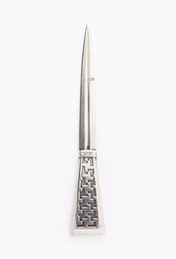 Dior Vintage Houndstooth Letter Opener - 2