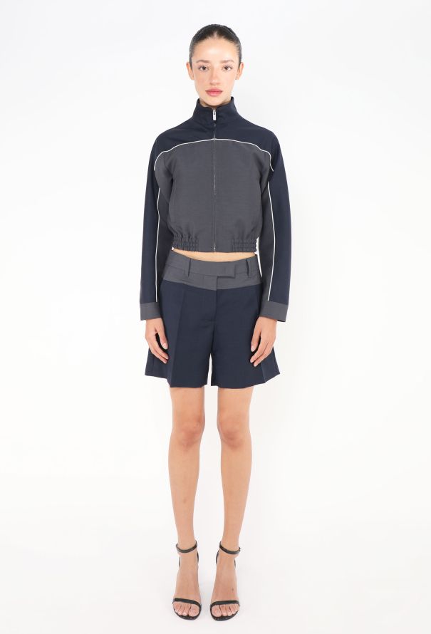 Miu Miu S/S 2025 Cropped Track Jacket - 4 Miu Miu S/S 2025 Cropped Track Jacket - 4