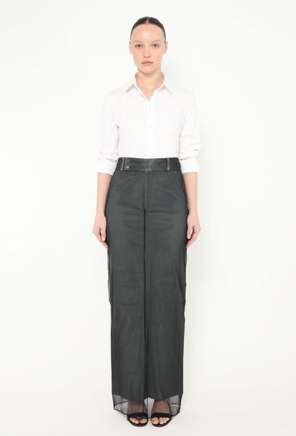Gucci Iconic F/W 1998 Layered Mesh Silk Skirt - 1