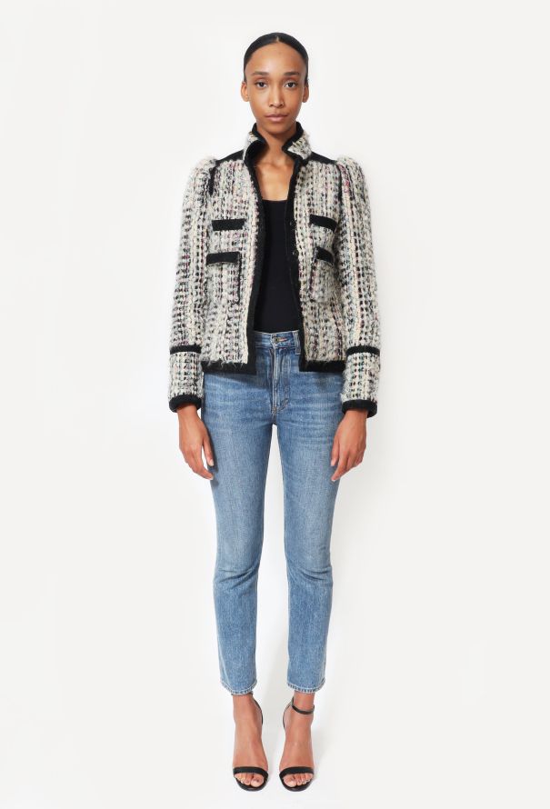 Balenciaga F/W 2007 Bouclé Tweed Jacket - 4