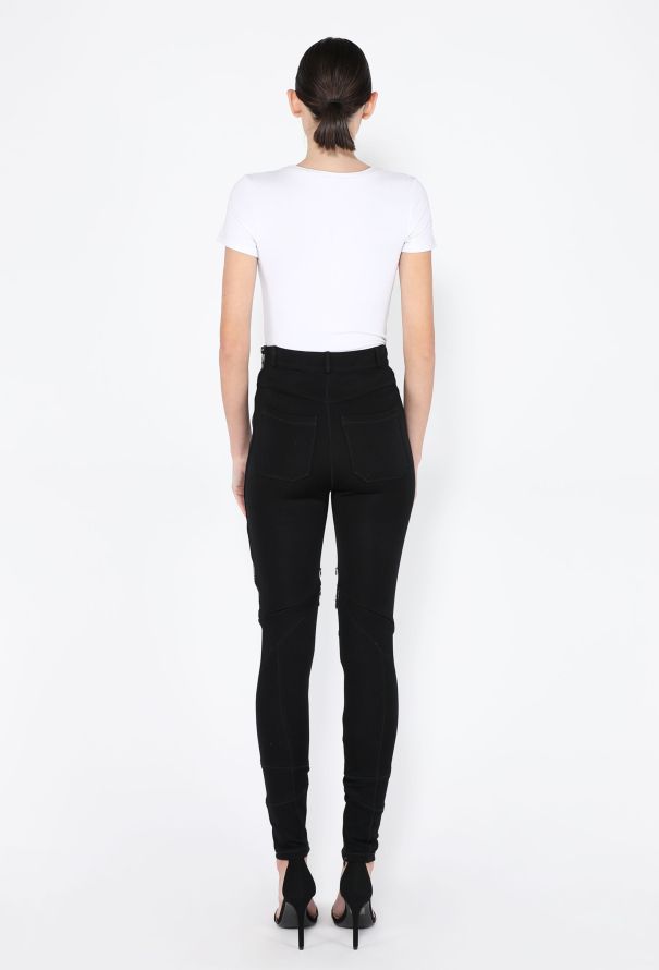 Balenciaga S/S 2003 Scuba Zip Leggings - 5