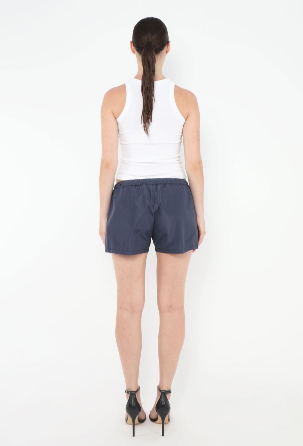 Miu Miu 2024 Nylon Drawstring Shorts - 4