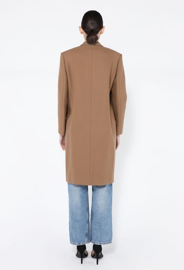 Céline 2011 Wool Classic Crombie Coat - 4