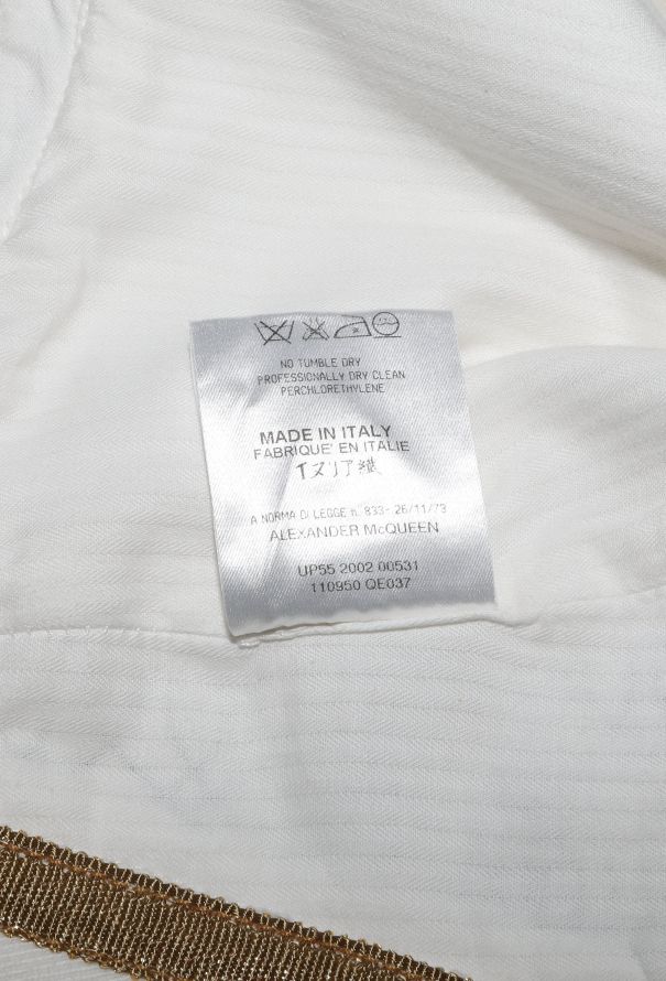 Alexander McQueen COLLECTOR S/S 2003 'Irere' Soutache Military Jacket - 7