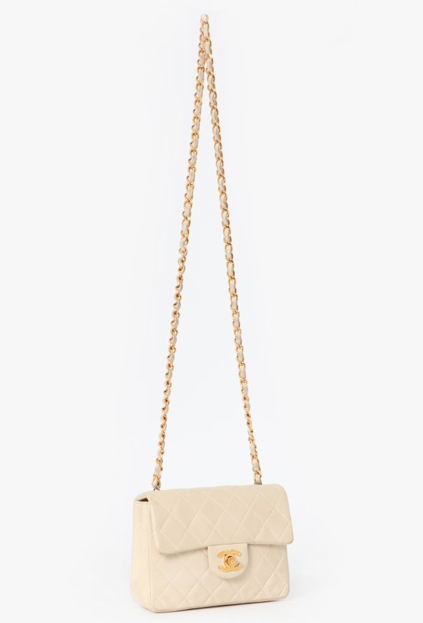 Chanel White Mini Square Timeless Bag - 2