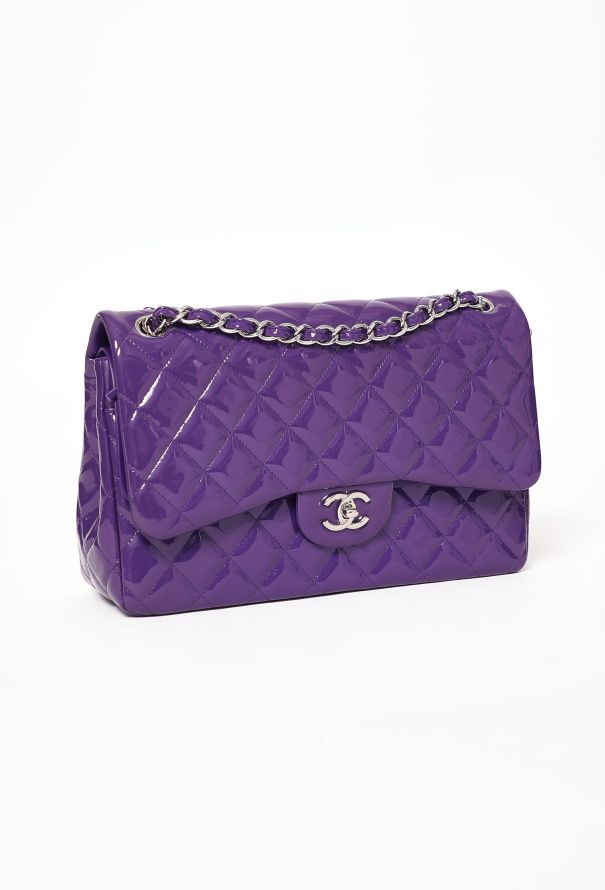 Chanel Patent Timeless Jumbo Flap Bag - 3 Chanel Patent Timeless Jumbo Flap Bag - 3