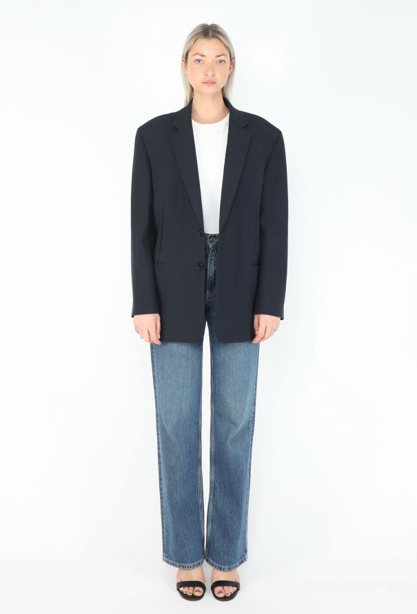 The Row Pre-Fall 2023 Cochise Open-Back Blazer - 5