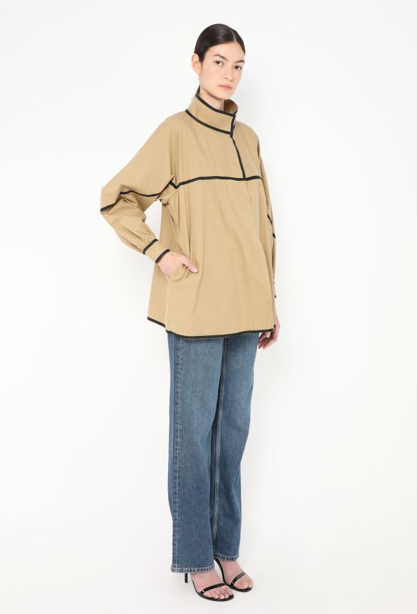 Fendi '70s Grosgrain Trim Overshirt - 5