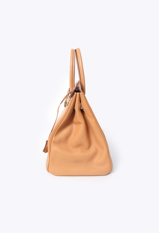 Hermès Natural Ardennes Birkin 35 - 4