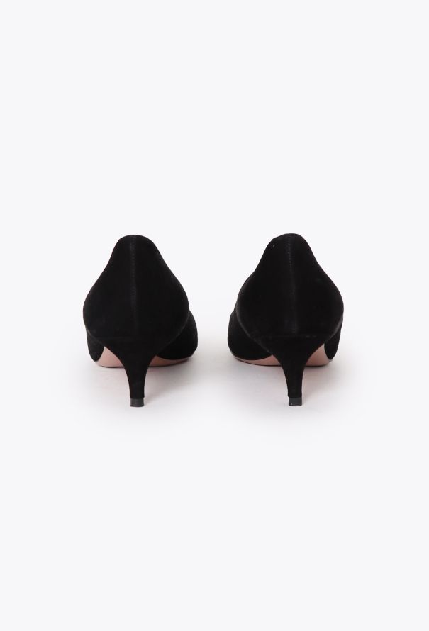 Prada 2019 Suede Kitten Heels - 4