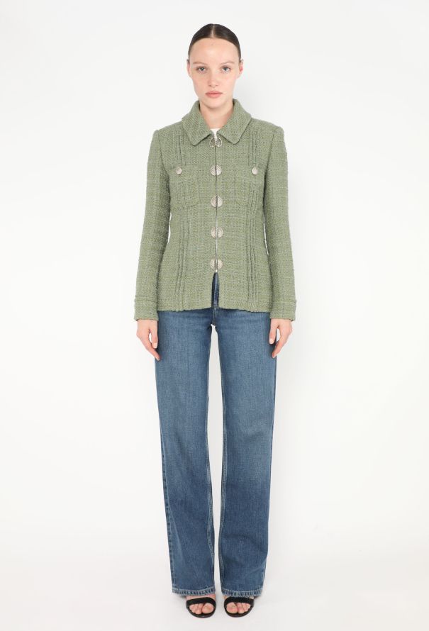 Chanel Resort 2017 Quilted Tweed Jacket - 4 Chanel Resort 2017 Quilted Tweed Jacket - 4