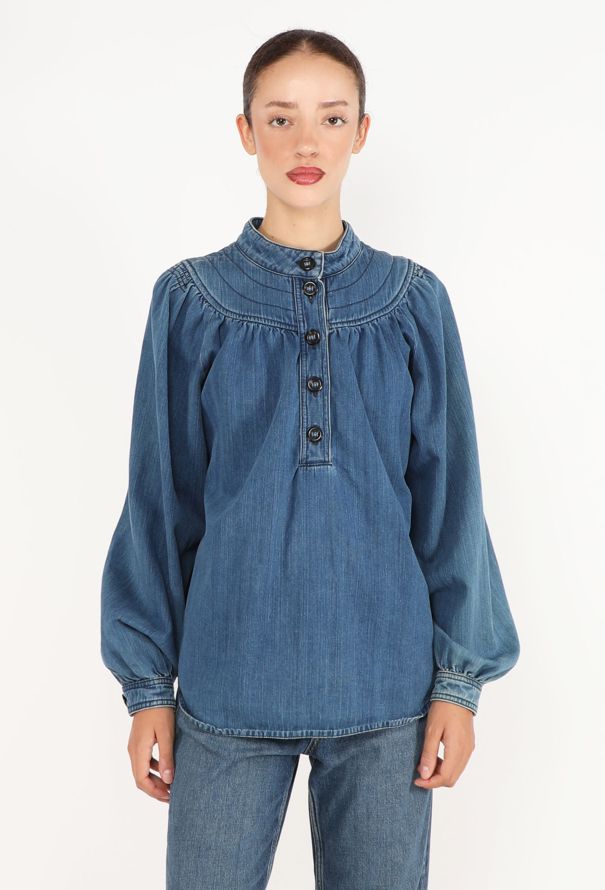 Chloé Denim Smock Tunic, Pre-Fall 2017 - 1