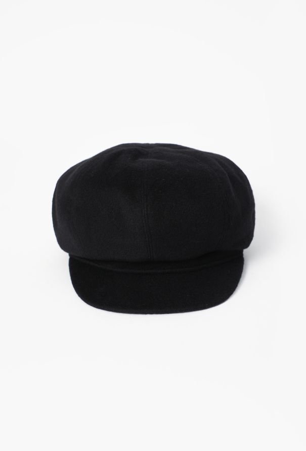 Hermès Classic Cashmere Newsboy Cap - 1