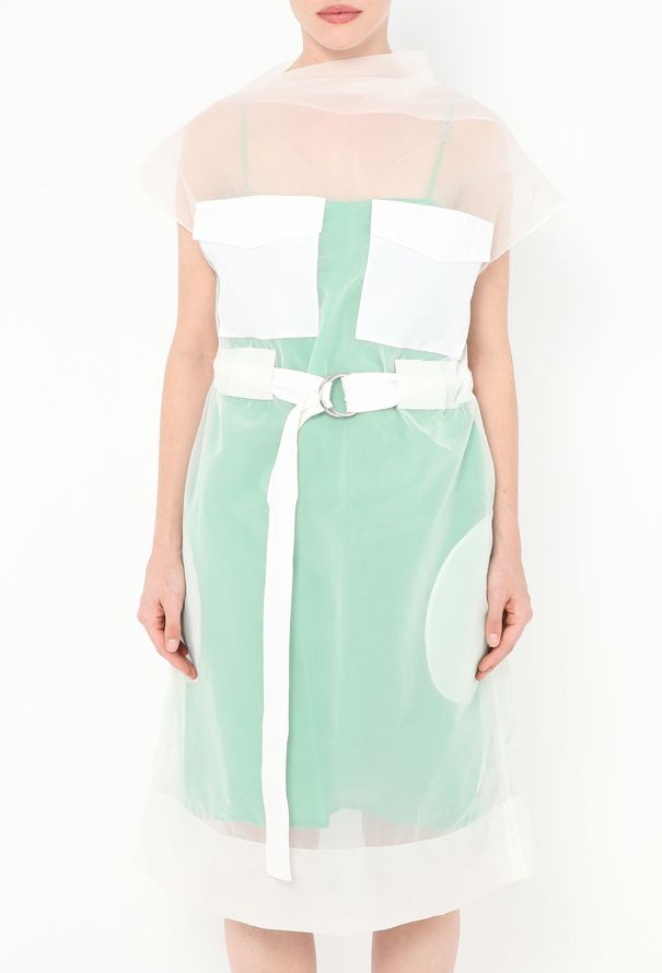 Céline Resort 2014 Organza Overlay Dress - 5 Céline Resort 2014 Organza Overlay Dress - 5