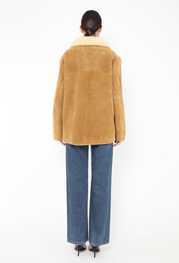 Céline 2020 Oversized Shearling-Lined Jacket - 5 Céline 2020 Oversized Shearling-Lined Jacket - 5