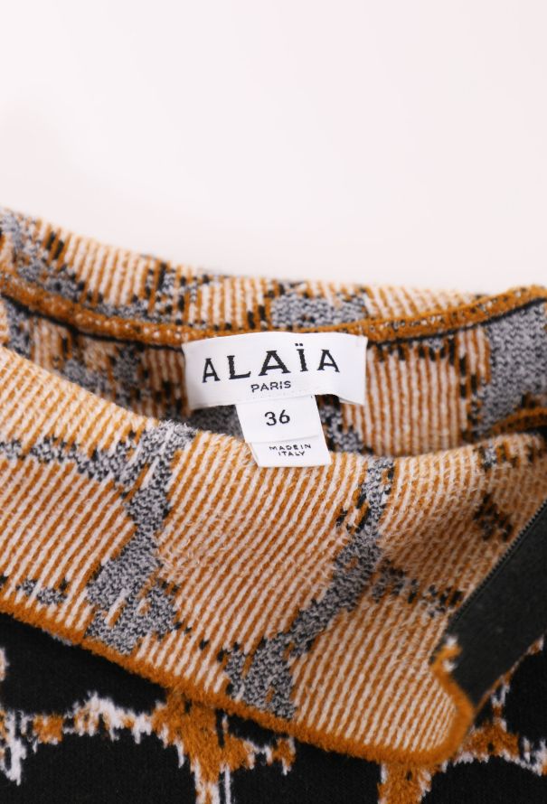 Alaïa F/W 2024 Leopard Turtleneck Top - 5