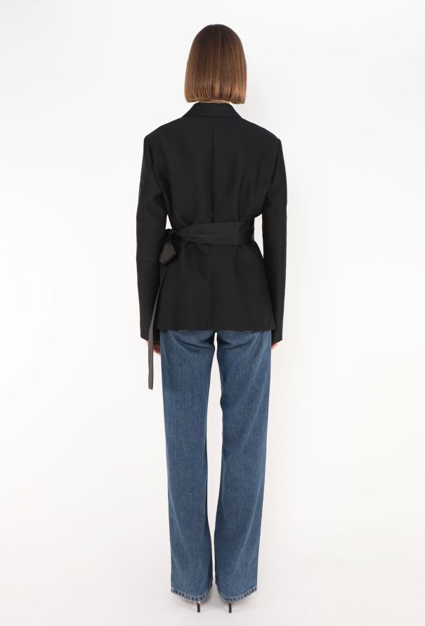 Céline 2014 Belted Wrap Blazer - 5 Céline 2014 Belted Wrap Blazer - 5