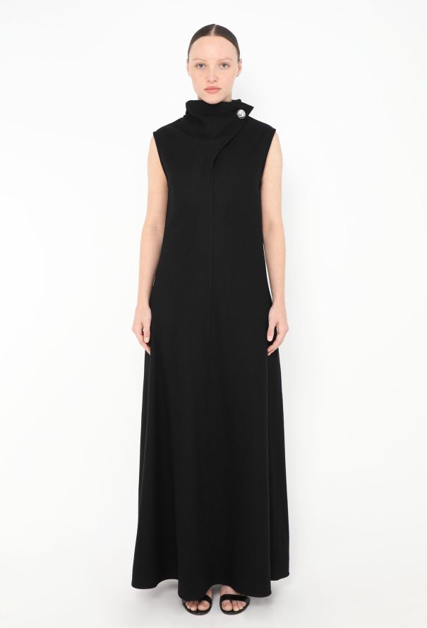 Jil Sander 2023 Draped High-Neck Gown - 3