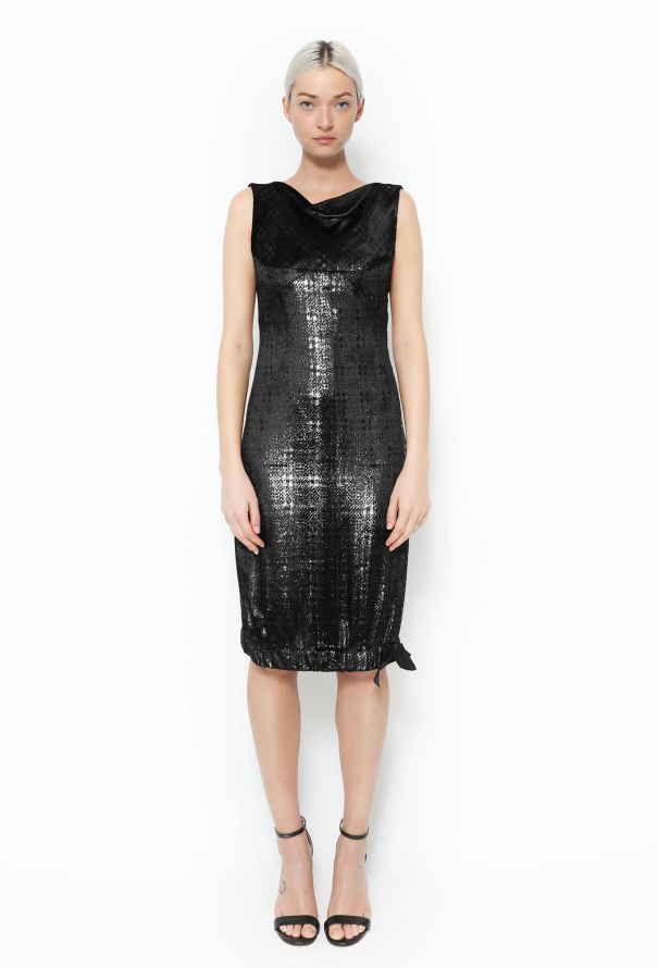 Chanel 2004 Iridescent Open-Back Dress - 1