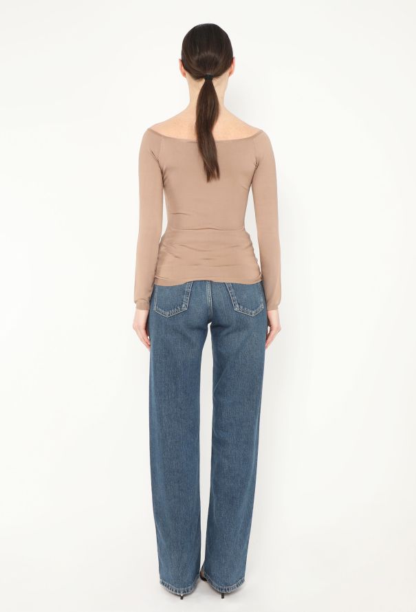 Valentino Ribbed Silk Top - 3 Valentino Ribbed Silk Top - 3