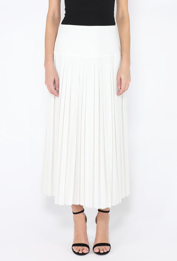 The Row 2020 Magdita Pleated Maxi Skirt - 3