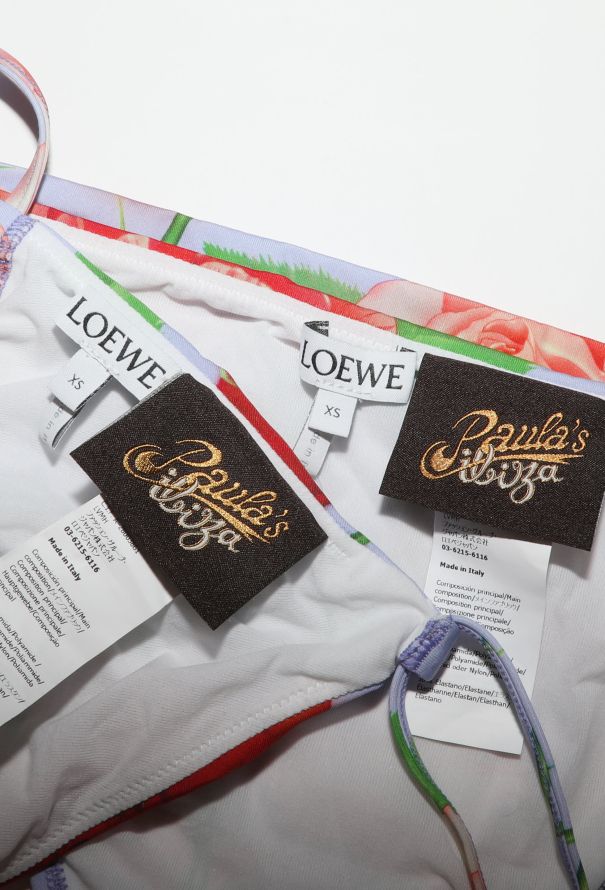Loewe x Paula's Ibiza 2022 Rose Wrap Bikini - 4