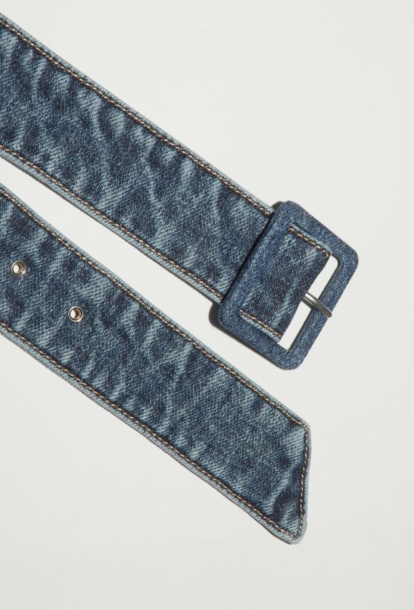 Alaïa 2023 Denim Halter Top - 6