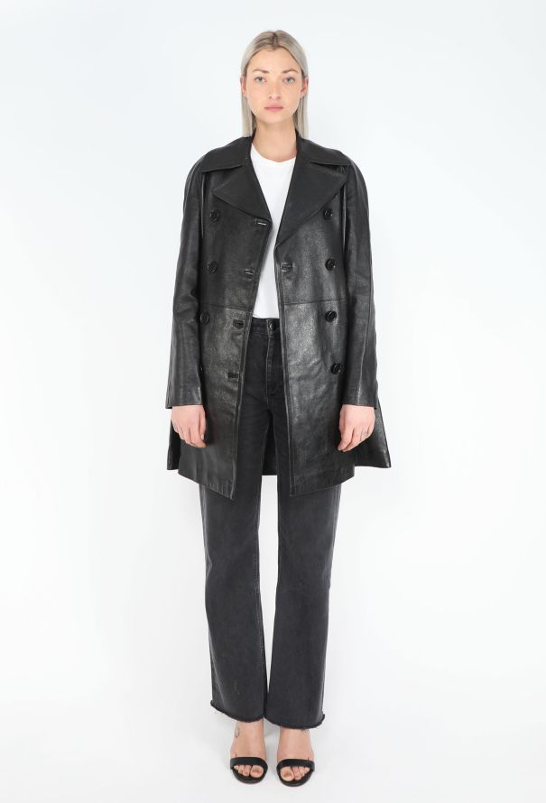 Alaïa F/W 2011 Lambskin Trench Coat - 2