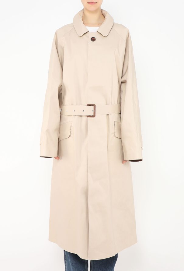 Maison Margiela 2021 Belted Mackintosh Trench - 5
