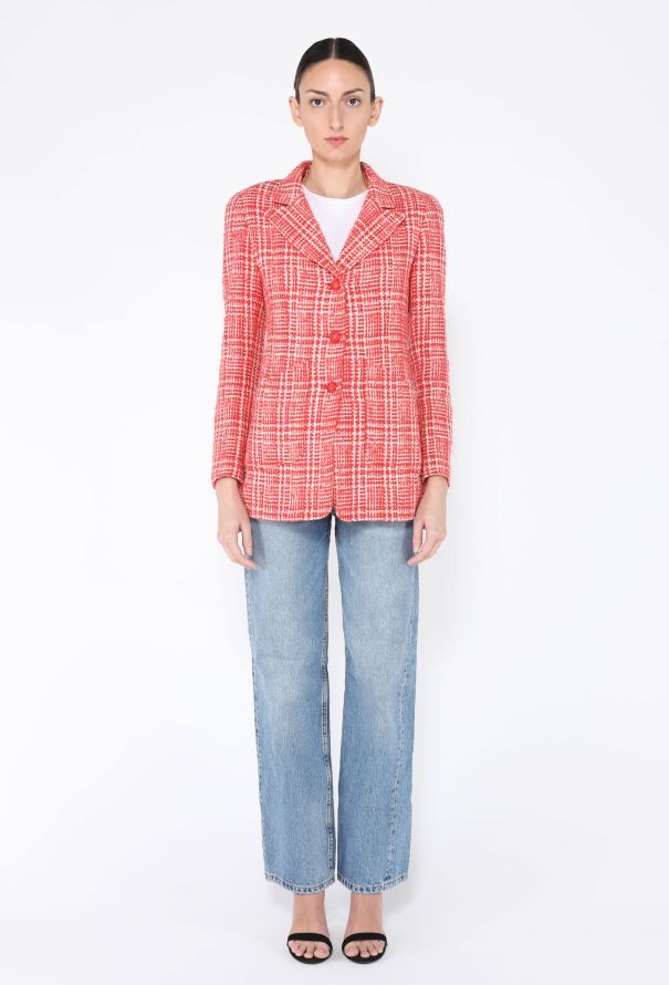 Chanel S/S 1997 Wool Tweed Blazer - 4