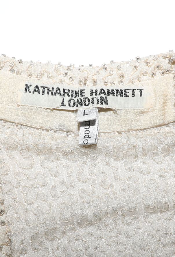 Katharine Hamnett Glass Beaded Tunic - 6 Katharine Hamnett Glass Beaded Tunic - 6