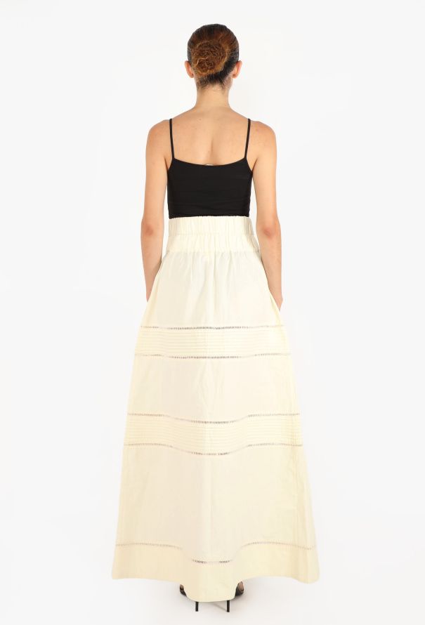 Loretta Caponi Broderie Anglaise Skirt - 4