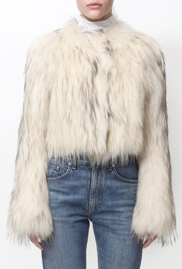 Balenciaga Ghesquière Cropped Fur Coat - 1