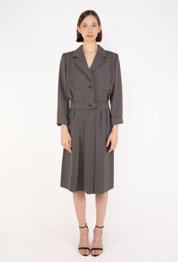 Saint Laurent Vintage Tailored Skirt Ensemble - 1