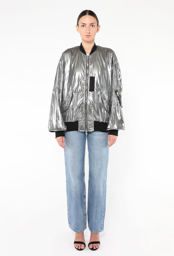 Junya Watanabe 2025 Metallic Bomber Jacket - 3