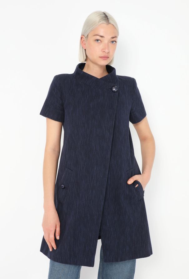 Chanel 2015 Cutaway Tweed Jacket - 3