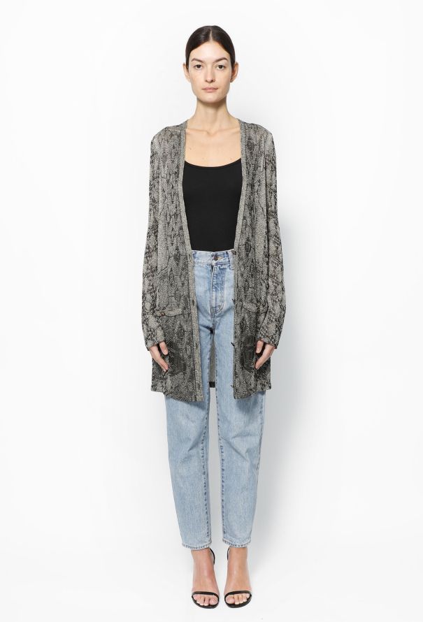 Chanel Resort 2010 Venetian Lamé Cardigan - 4 Chanel Resort 2010 Venetian Lamé Cardigan - 4