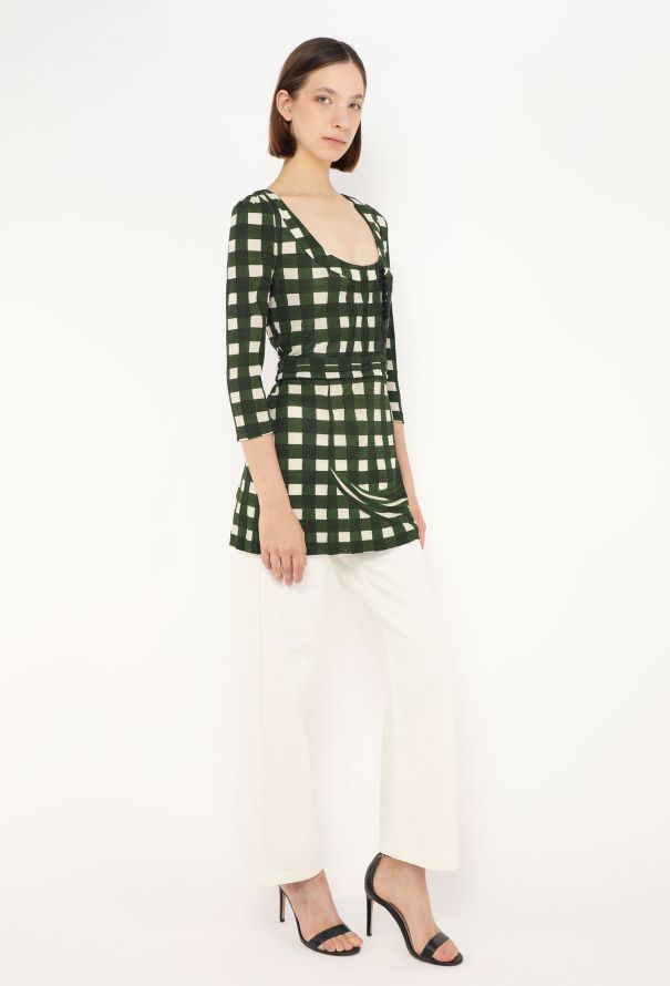 Prada S/S 2008 Fairytale Geometric Tunic - 4 Prada S/S 2008 Fairytale Geometric Tunic - 4