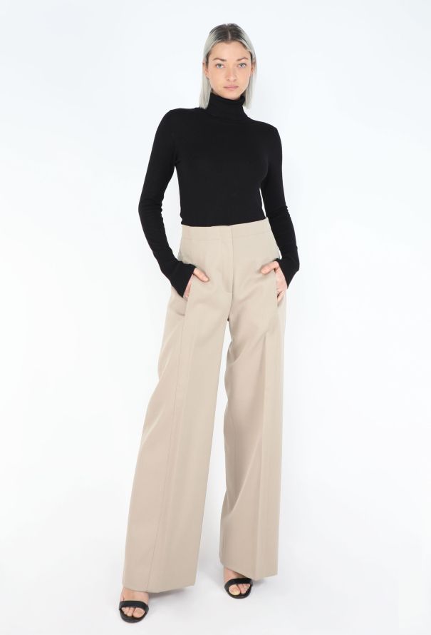 Céline Tailored Wide-Leg Trousers - 3