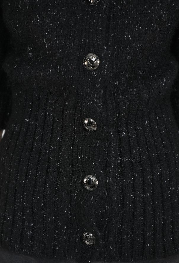 Chanel F/W 2013 Globe Button Cashmere Sweater - 7