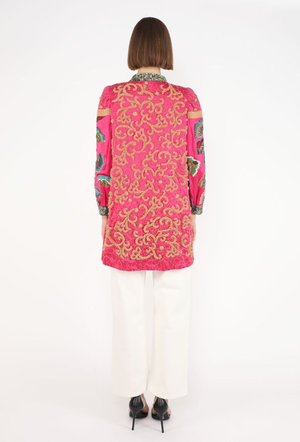 Dries Van Noten Hand-Embellished Silk Jacket, F/W 2008 - 8