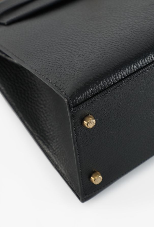 Hermès Black Ardennes Kelly Sellier 32 - 9