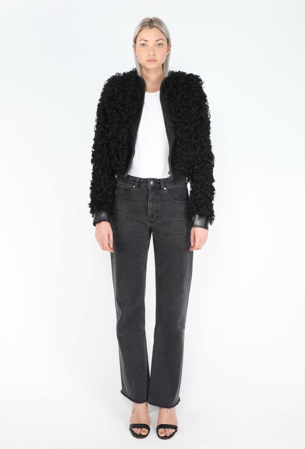 Balenciaga Pre-Fall 2008 Mongolian Shearling Jacket - 4
