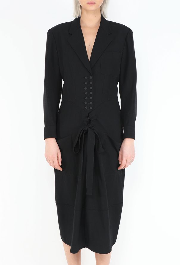 Alaïa COLLECTOR F/W 1988 Corset Tailored Dress - 3