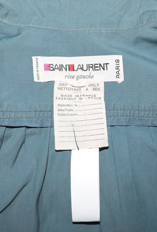 Saint Laurent RARE S/S 1974 Belted Safari Jacket - 8