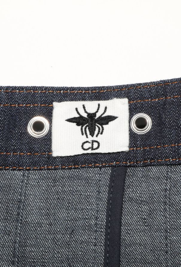 Dior Pre-Fall 2022 Eyelet Denim Skirt - 6 Dior Pre-Fall 2022 Eyelet Denim Skirt - 6