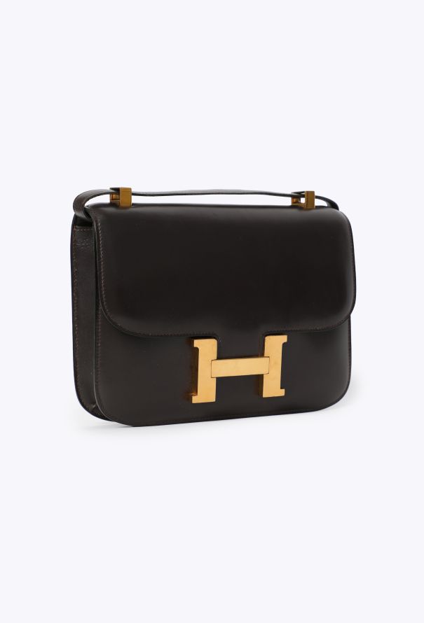 Hermès Vintage Ébène Box Constance 23 - 5