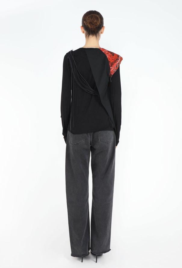 Balenciaga RARE F/W 2000 Deconstructed Draped Top - 6