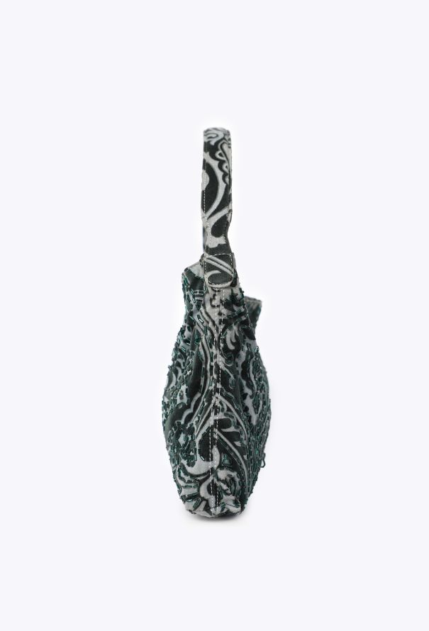 Dolce & Gabbana Embroidered Velvet Shoulder Bag, F/W 1998 - 6