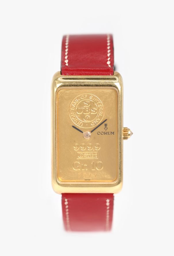 Corum Exquisite 24k Yellow Gold Ingot 10gr Watch - 1